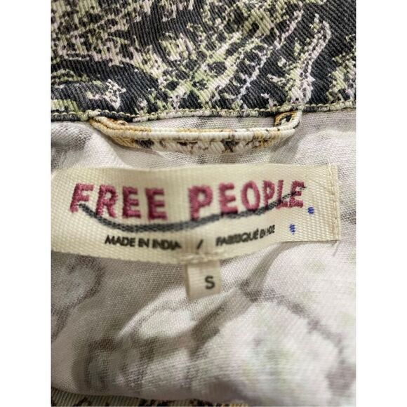 New Free People Nadia Moto Jacket Size S - Picture 9 of 9